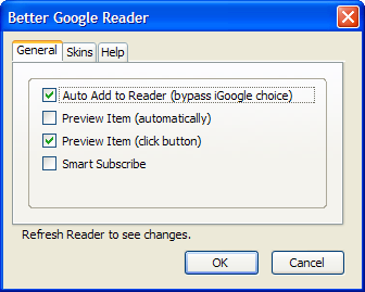 Better greader