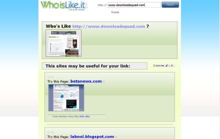 Trova dei siti web simili con WhoisLike.it