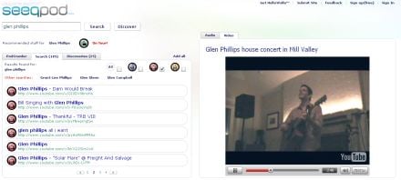 SeeqPod: trova la tua musica preferita nel web