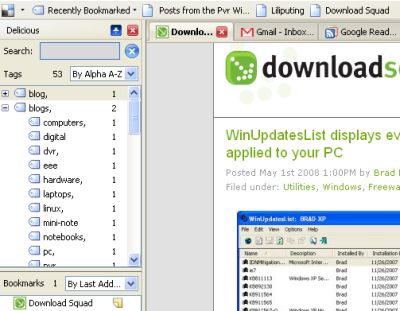 Del.icio.us rilascia un plugin beta per Firefox 3