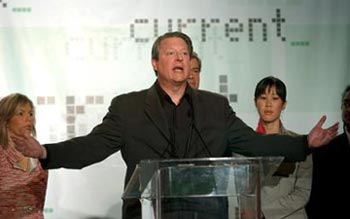 Debutta Curent Tv, a presentarla è Al Gore con altri 350 bloggers!