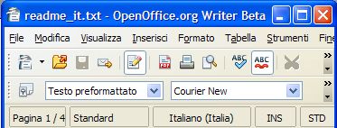 OpenOffice 3.0 lancia la sua prima Beta