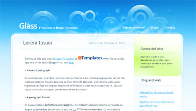 I 50 migliori templates per Blogger/Blogspot