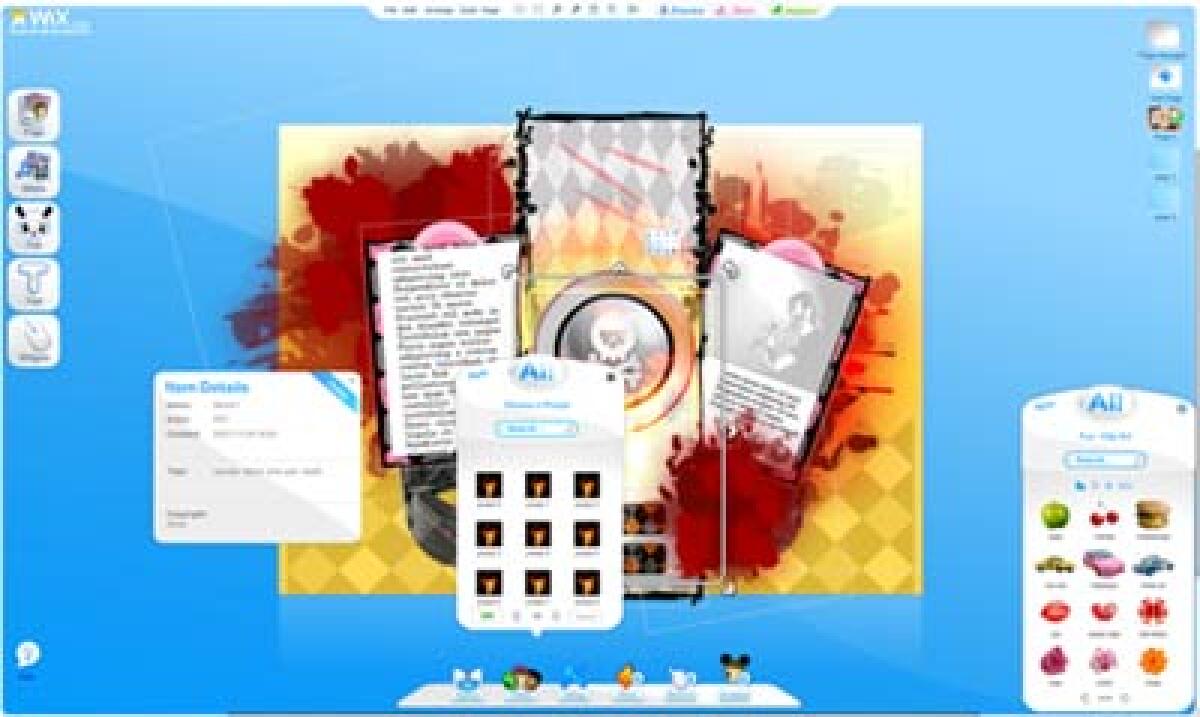 Wix, creare siti web in flash gratis - 