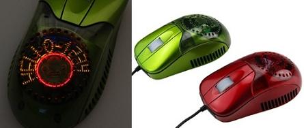 L'ultima frontiera dei Mouse...con LED e Ventilatore!