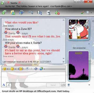 Come inserire Babbo Natale nei contatti Messenger e chattare!