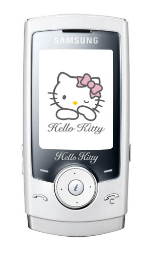 Hello Kitty Mania: La gattina porta il marchio Samsung