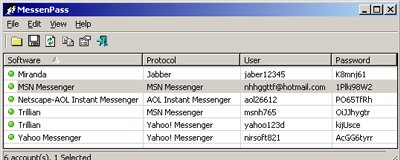 Come recuperare le password di windows live messenger, gtalk e icq!