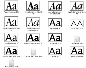 Come importare i Font di Mac su Linux!