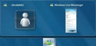 Come riportare l'icona di Messenger nella notification bar in Windows 7.