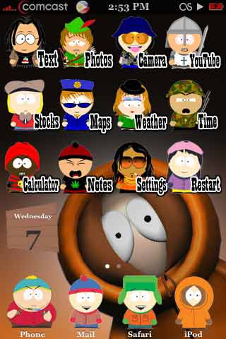 Apple Store dice no all'applicazione di South Park ma non al tema per iPhone!