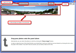 Come creare foto panoramiche con Clver!