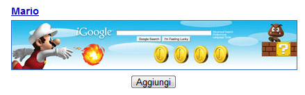 I temi di iGoogle dedicati ai Videogames