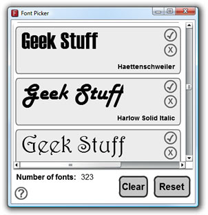 Come visualizzare l’anteprima dei documenti con i Font del vostro pc