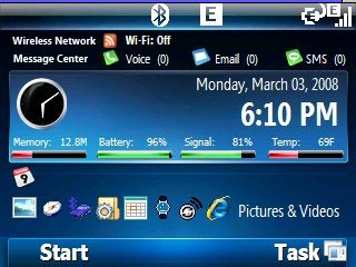 Windows Mobile 7 Theme Smartphone