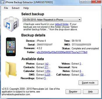 Come fare il backup dell'iPhone con un click