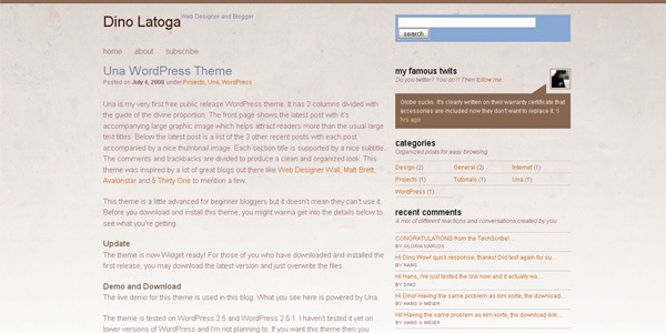 una-wordpress-theme