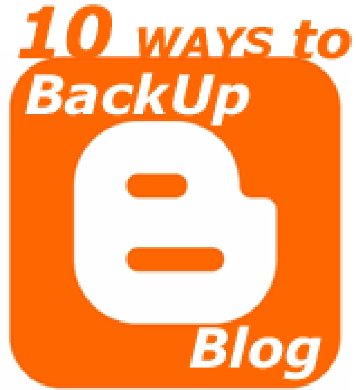 I 10 migliori modi per fare il backup del blog - 