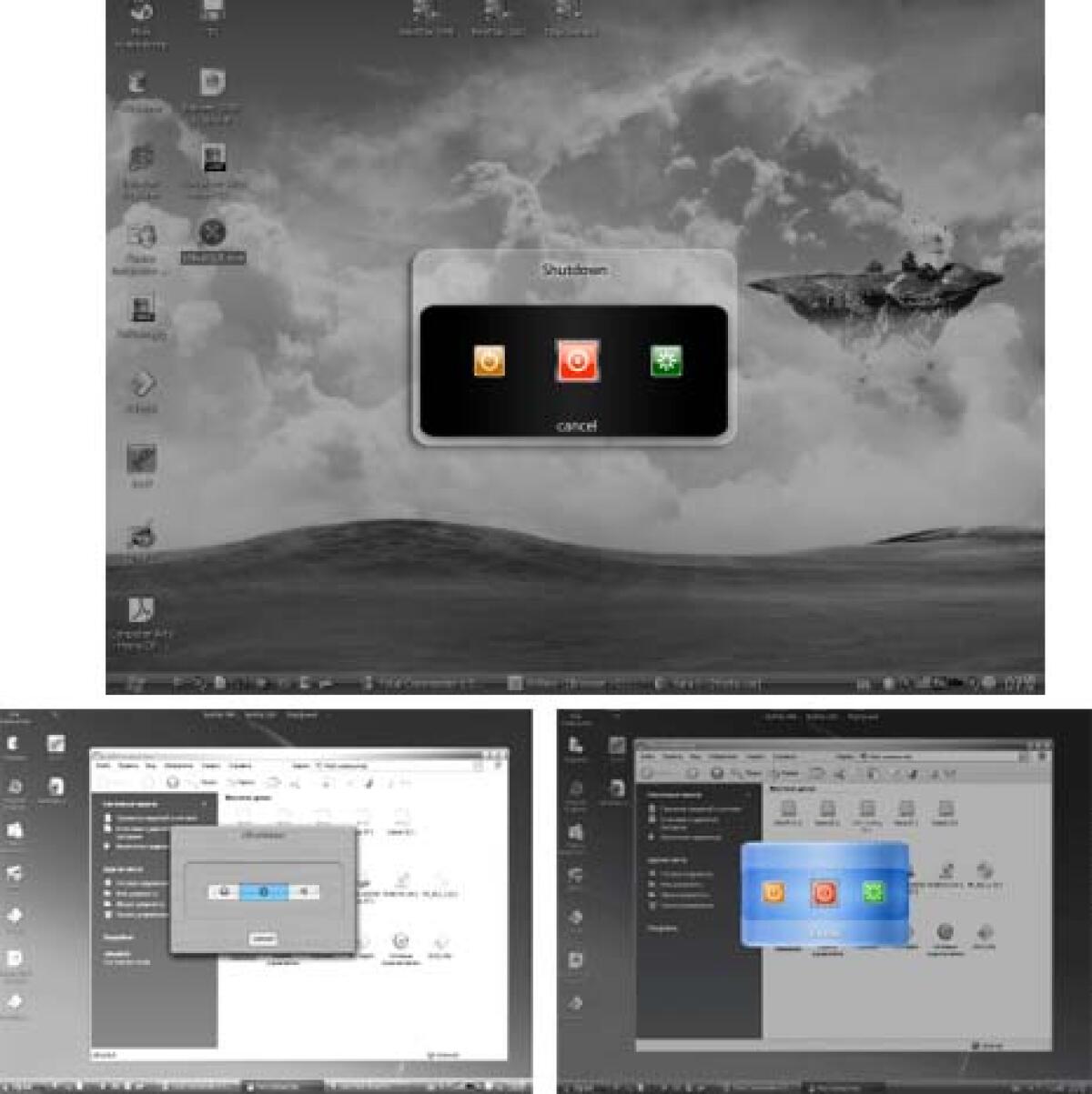 Come cambiare lo skin del box di spegnimento di Windows [shoutdown box] - 