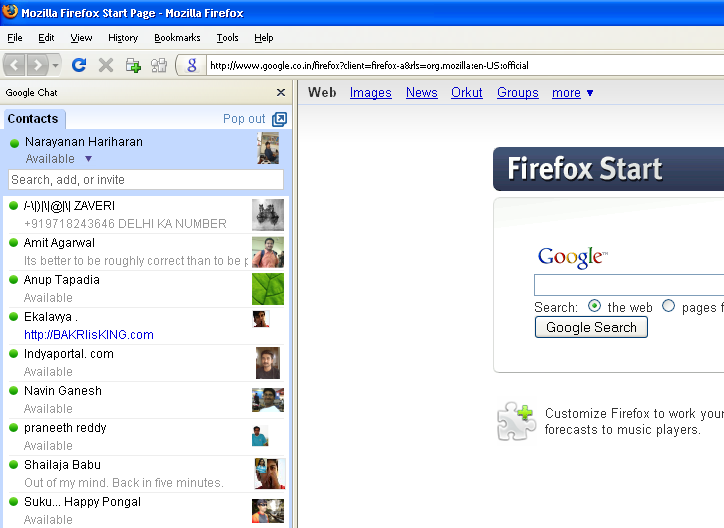 google-talk-sidebar