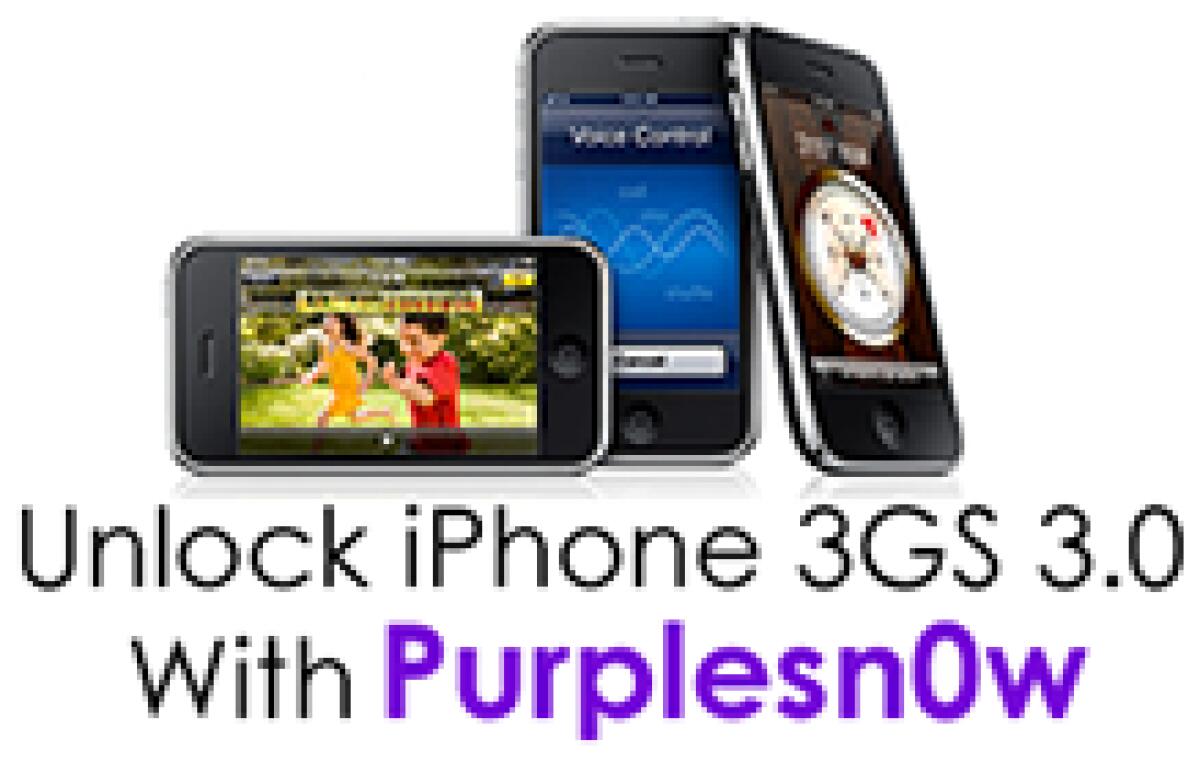 Come sbloccare l'Iphone 3GS 3.0 con Purplesn0w - 