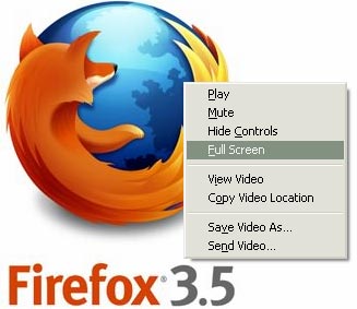 Come visulizzare i video html5 in full screen su Firefox 3.5