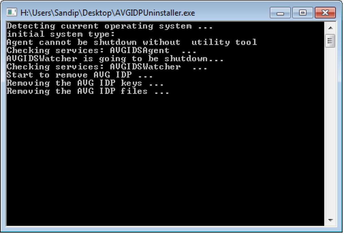 Disinstallare definitivamente AVG Identity Protection - 