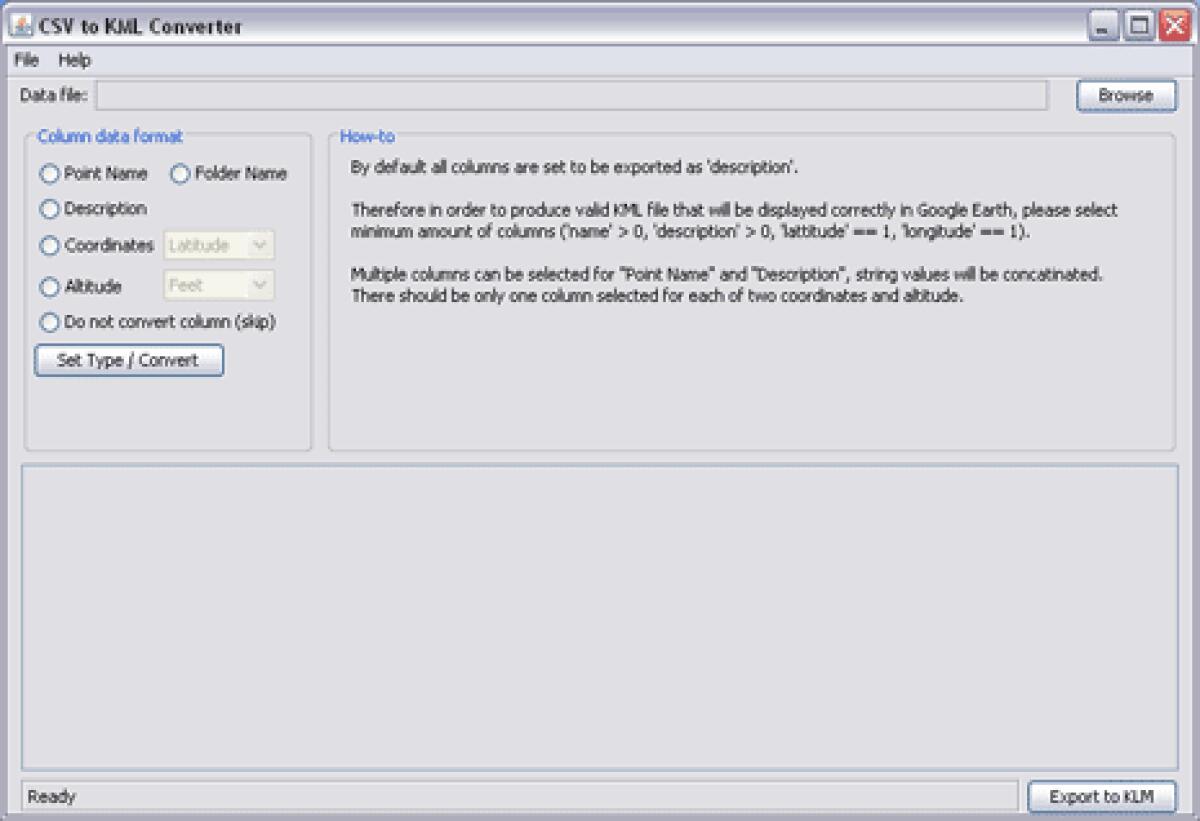 Convertire CSV in file KML file Google Maps - 