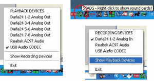 Impostare l’avvio di default di una periferica audio specifica