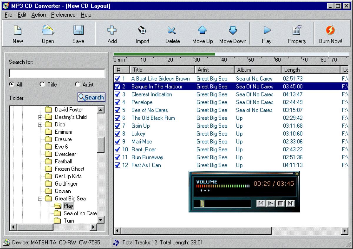 Convertire Tracce Audio CD in formato MP3 - 