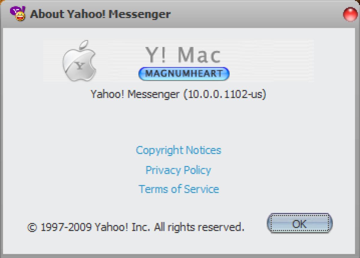 Yahoo Messenger look Mac disponibile pack! - 
