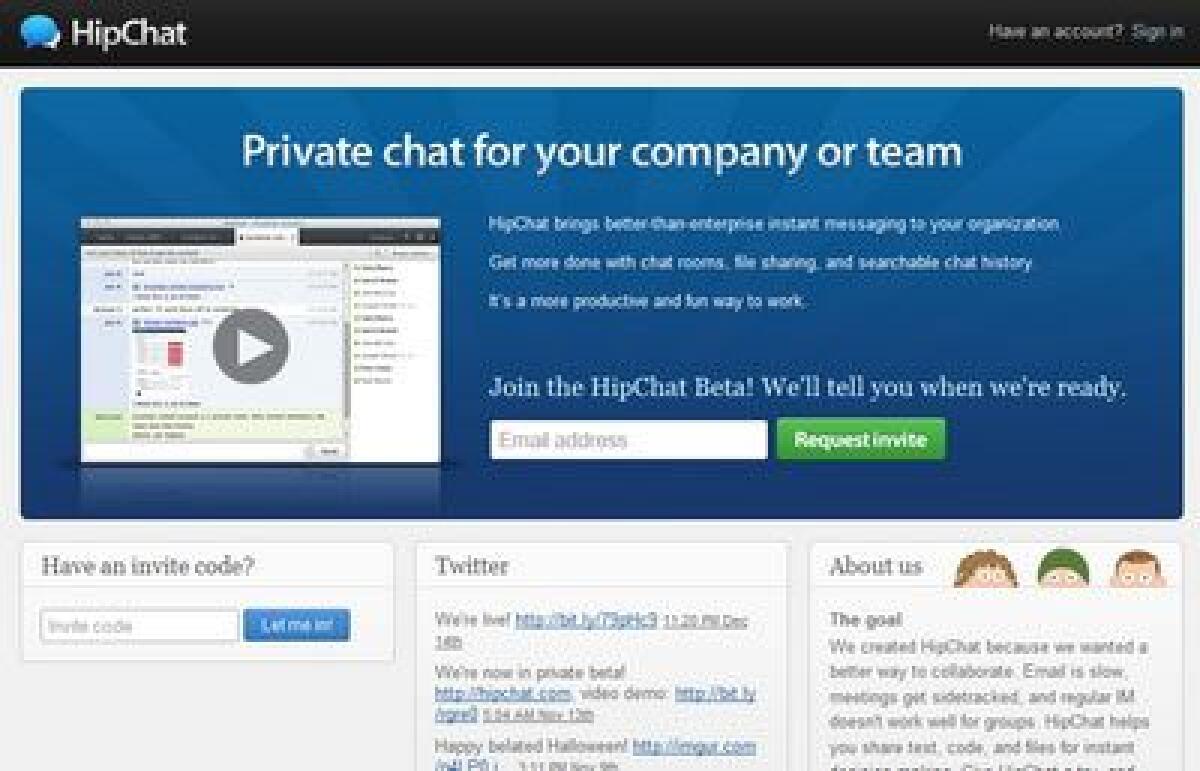 Creare una chat personale con HipChat - 
