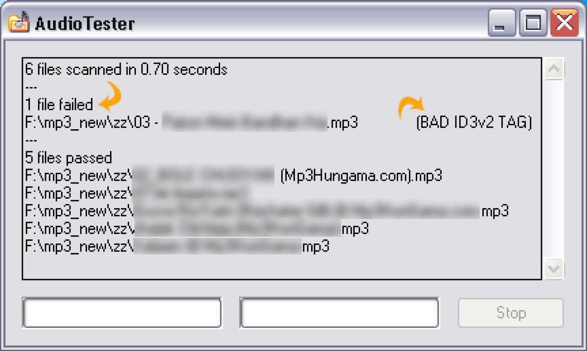 Controllare se un file audio è dannaggiato o no - 