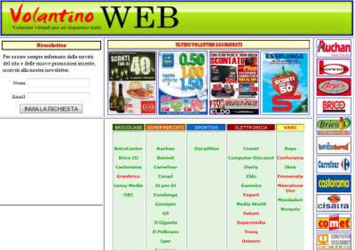 Scopri le offerte dei supermercati e store  sul web. - 