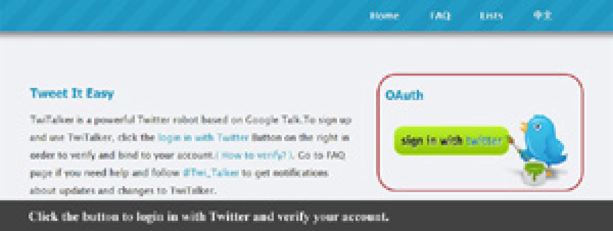 Twitter e Google Talk in unico tool - 