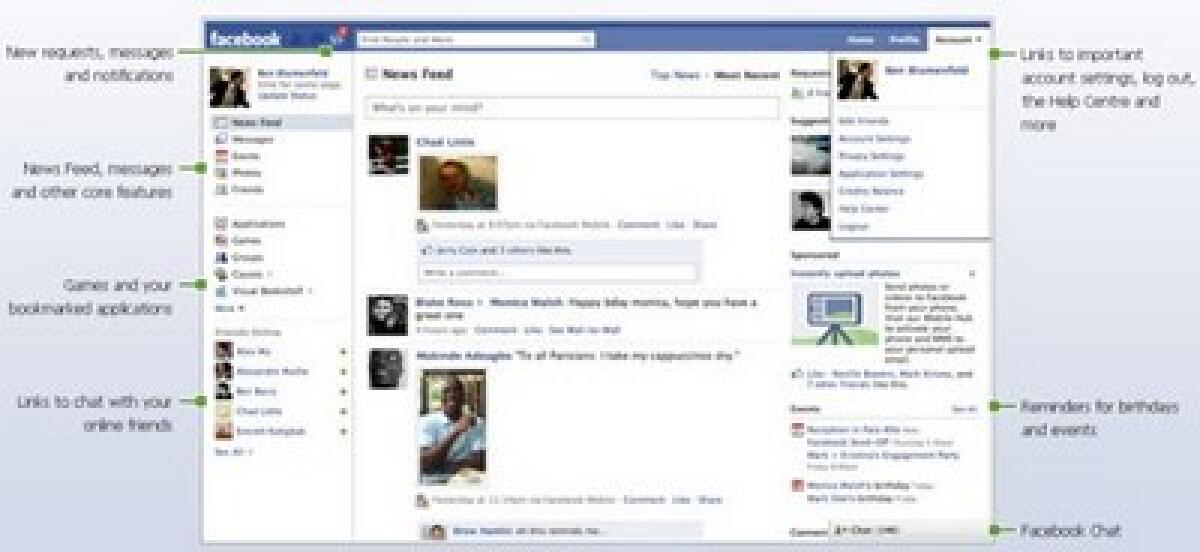 Facebook: La nuova Home Page - 