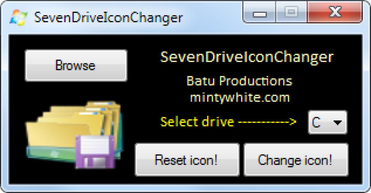Cambiare l'icona dei driver di Windows 7 - 