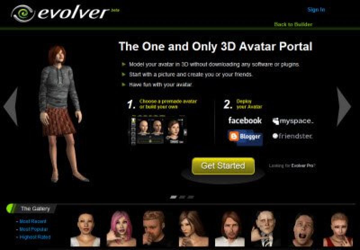 Avatar 3D da creare sul web ! - 