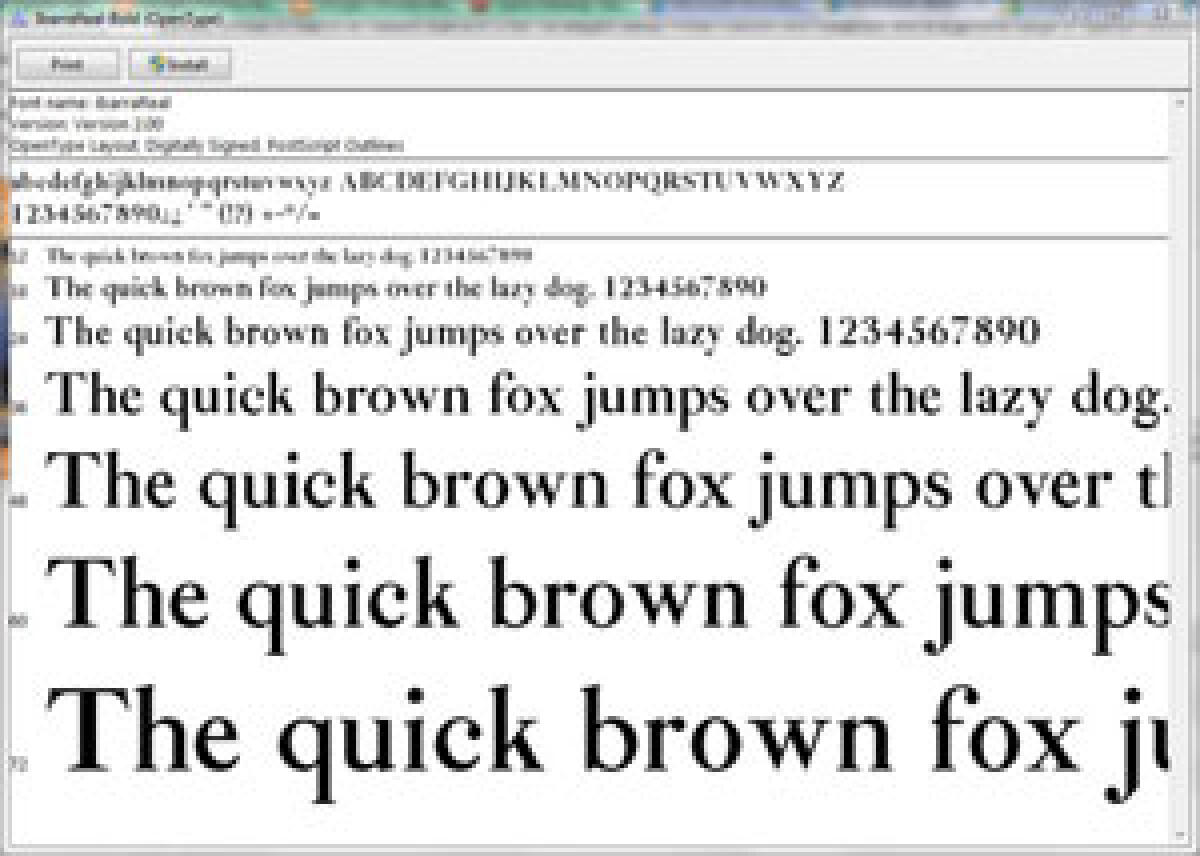 IbarraReal: il nuovo font scaricabile via Microsoft - 