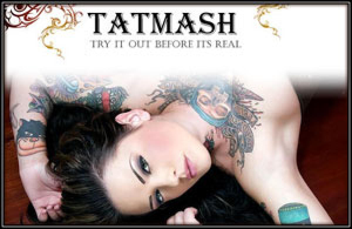 Tatmash via al tattoo libero sul web! - 