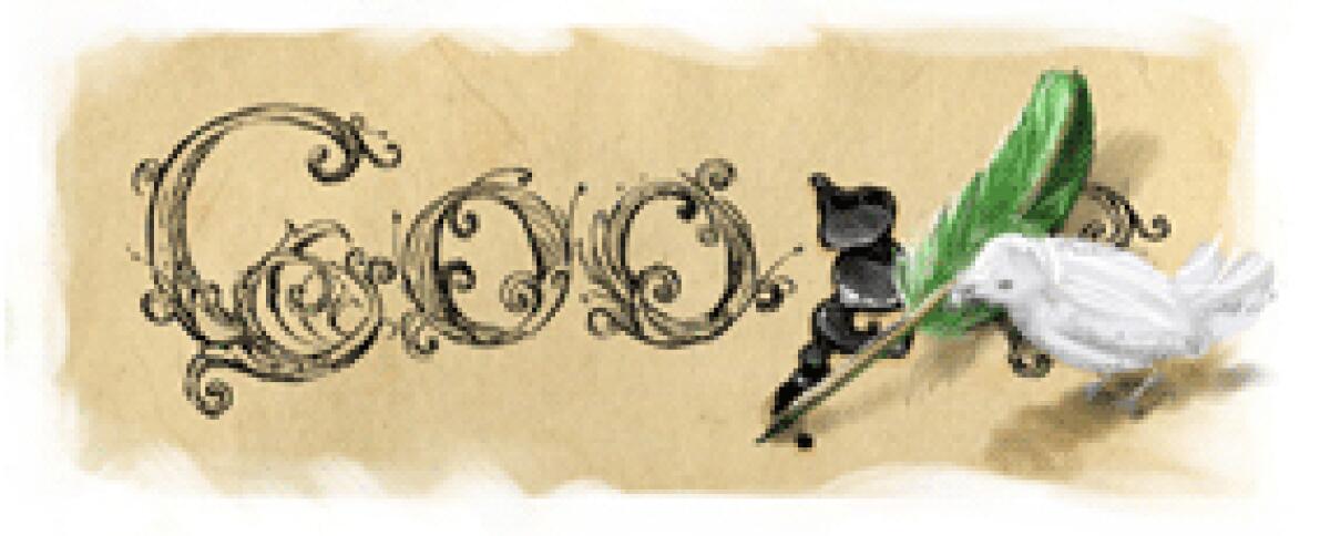 Alessandro Manzoni ha scritto il logo di Google - 
