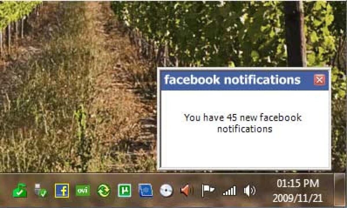 Controllare le notifiche dal desktop con Facebook Notifications - 