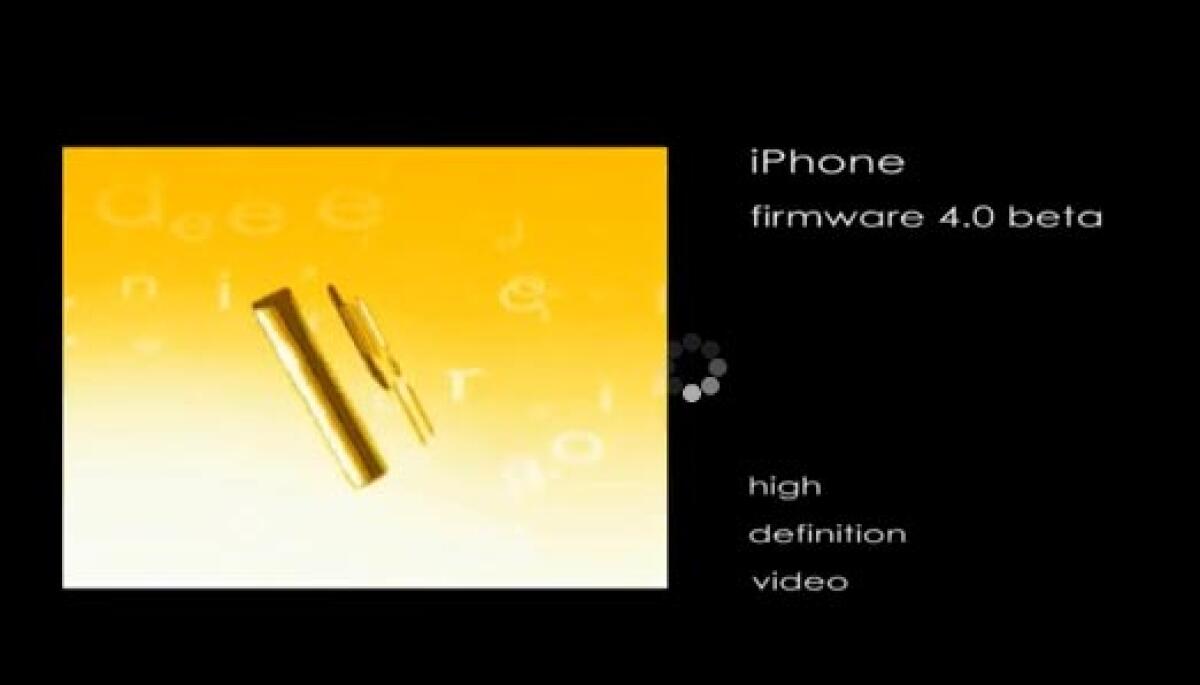 iPhone 4G: video in italiano del nuovo firmware Apple OS 4.0 - 