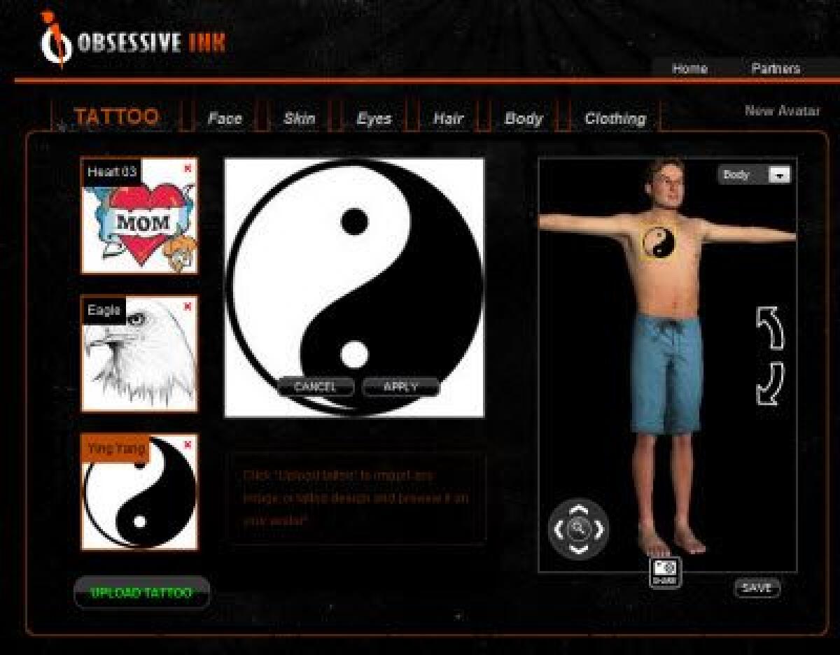 ObsessiveInk: avatar tatuati online - 