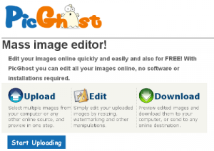 Ridimensionare più immagini gratis con PicGhost
