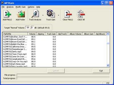 Aumenta o diminuisci l'audio dei tuoi mp3