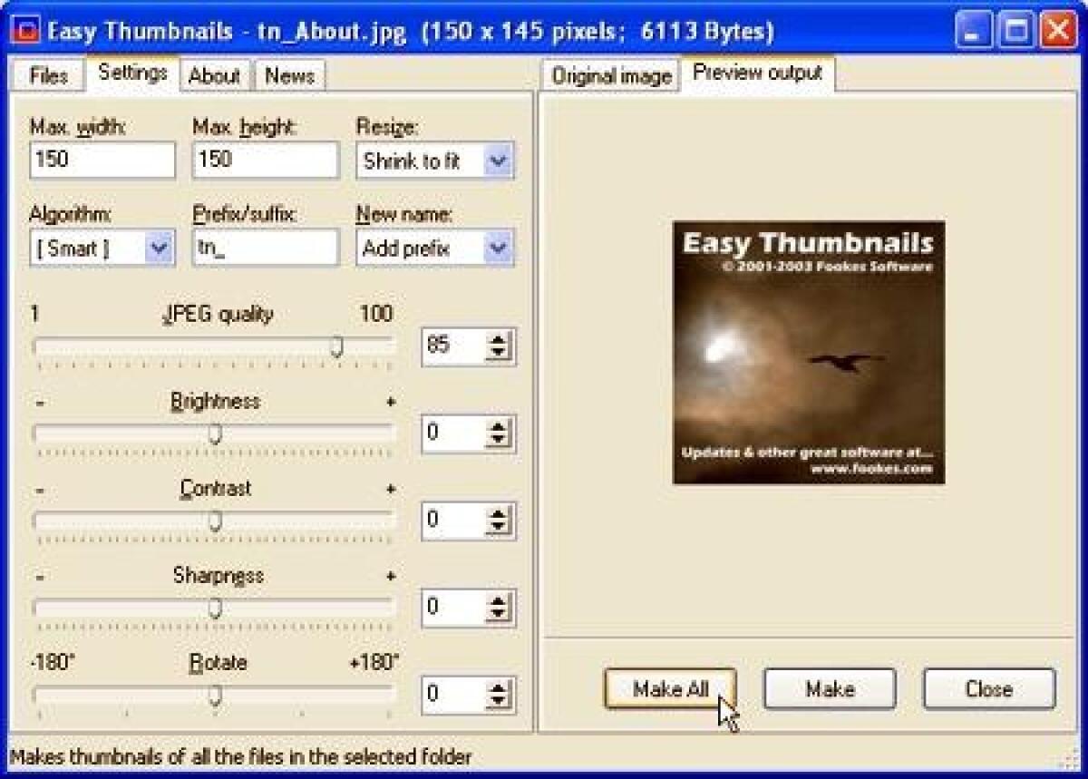 Creare Thumbnails con Easy Thumbnails - 