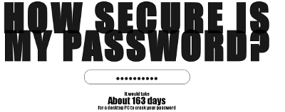 Verificare la sicurezza di una password online