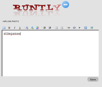 Scrivere e condividere post con Runt.ly