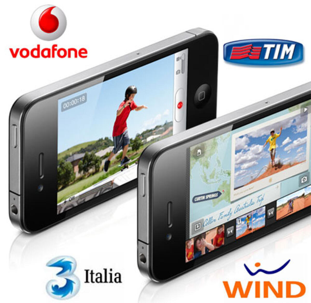 iPhone 4: rumors Wind, Tim, Tre Italia e Vodafone Italia - 